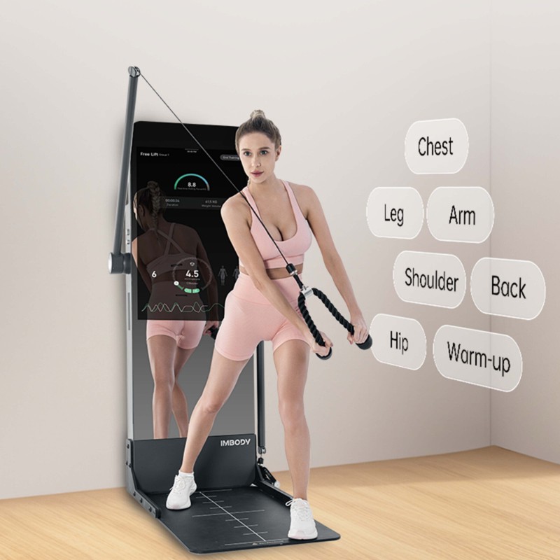 multi-touch screen indoor fitness mirror multi-touch screen indoor fitness mirror