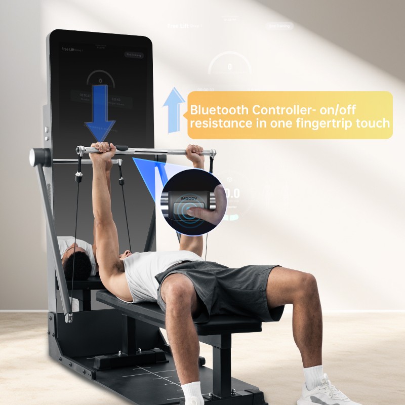 Wall-mounted indoor fitness mirror Wall-mounted indoor fitness mirror
