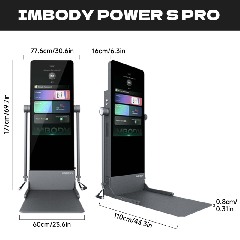 Smart Fitness Mirror Home Strength Training